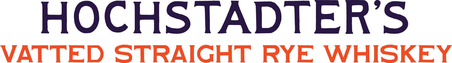 Hochstadter's Vatted Rye